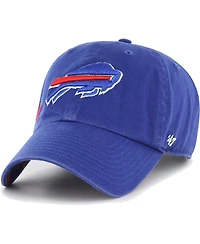 Women's '47 Brand Royal Buffalo Bills Confetti Icon Clean Up Adjustable Hat