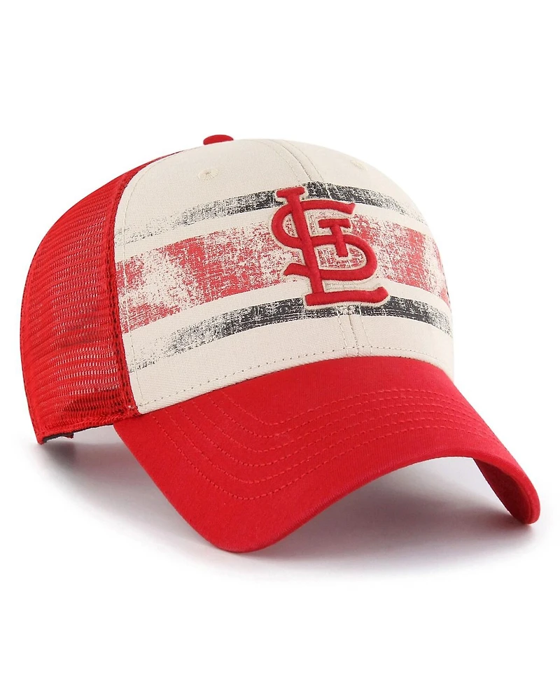 Men's '47 Brand Red St. Louis Cardinals Breakout Mvp Trucker Adjustable Hat