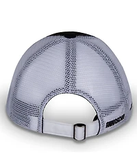 Women's Checkered Flag Sports Black, White Kyle Busch Name and Number Patch Adjustable Hat