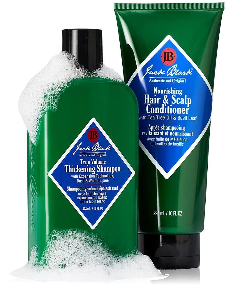Jack Black True Volume Thickening Shampoo, 16-oz.