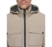 Marc New York Men's Lauffeld Medium Weight Hooded Utility Jacket