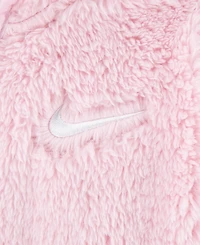 Nike Baby Boys and Girls Hooded Sherpa Coverall