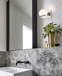 Sani 5" Indoor Finish Wall Sconce with Light Kit
