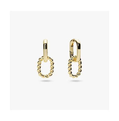 Ana Luisa Double Hoop Earrings - Ash Double
