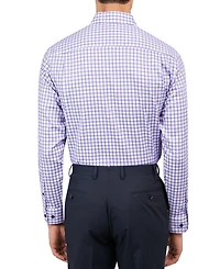 Michelsons of London Men's Regular-Fit Windowpane Check Dress Shirt