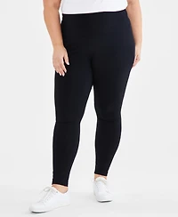 Style & Co Plus High-Rise Leggings, Exclusively at Macy's