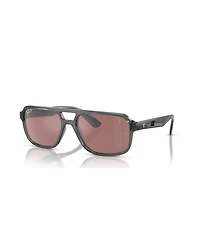 Ray-Ban Unisex Polarized Sunglasses, Mirror RB4414M