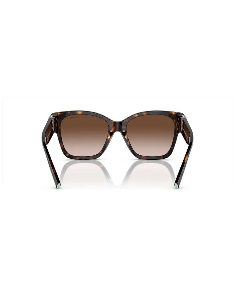 Tiffany & Co. Women's Low Bridge Fit Sunglasses, Gradient TF4216F