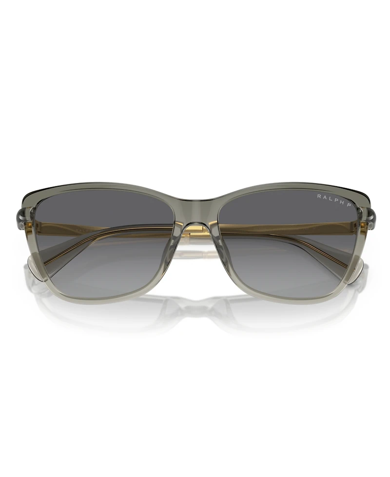 Ralph by Lauren Women's Polarized Sunglasses, Gradient RA5308U