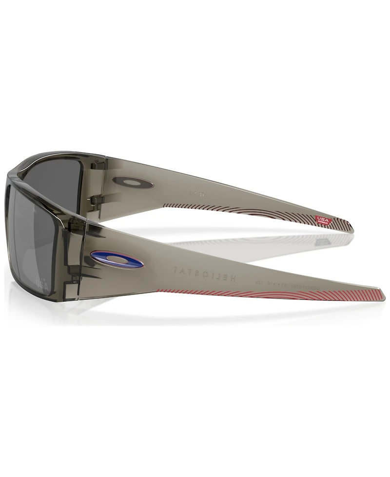 Oakley Men's Heliostat Sunglasses, Mirror OO9231
