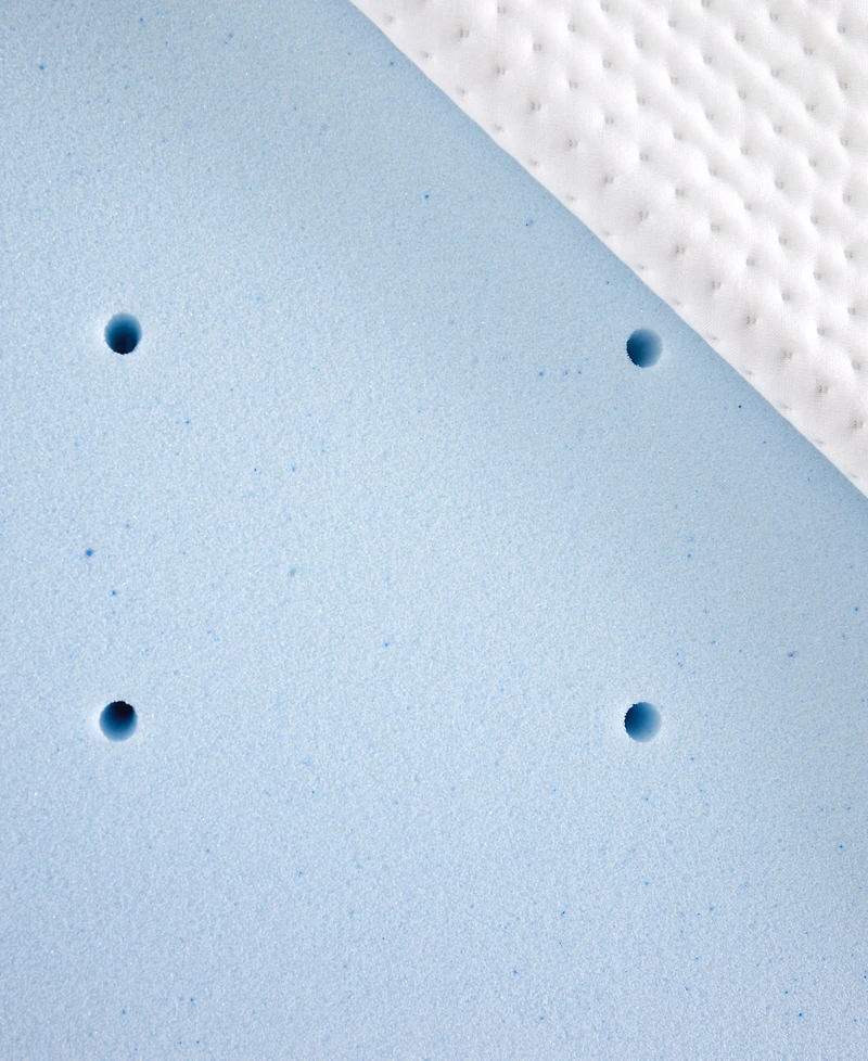 Closeout! BodiPEDIC 2" Cooling Gel Memory Foam Mattress Topper with Graphene Infused Cover, California King