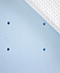 Closeout! BodiPEDIC 2" Cooling Gel Memory Foam Mattress Topper with Graphene Infused Cover, California King