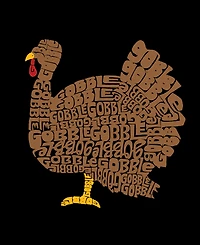 La Pop Art Men's Thanksgiving Premium Blend Word T-shirt