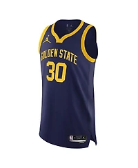 Men's Jordan Stephen Curry Royal Golden State Warriors Authentic Player Jersey - Statement Edition