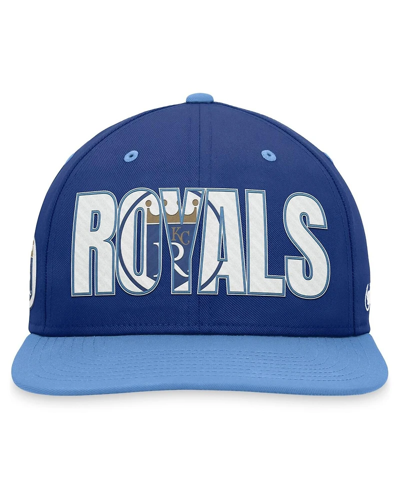 Men's Nike Royal Kansas City Royals Cooperstown Collection Pro Snapback Hat