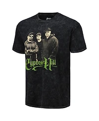 Men's Black 50th Anniversary of Hip Hop Cypress Hill Washed Graphic T-shirt
