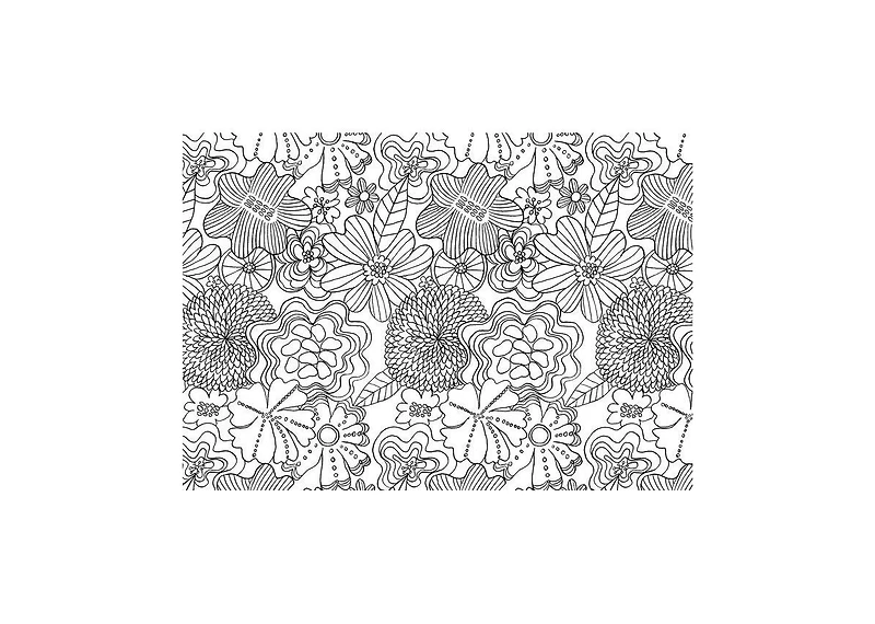 The Mindfulness Coloring Book- The #1 Bestselling- Adult Coloring Book for Relaxation with Anti-Stress Nature Patterns and Soothing Designs by Emma Fa