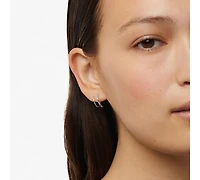 Ana Luisa Double Hoop Earrings - Harley Silver