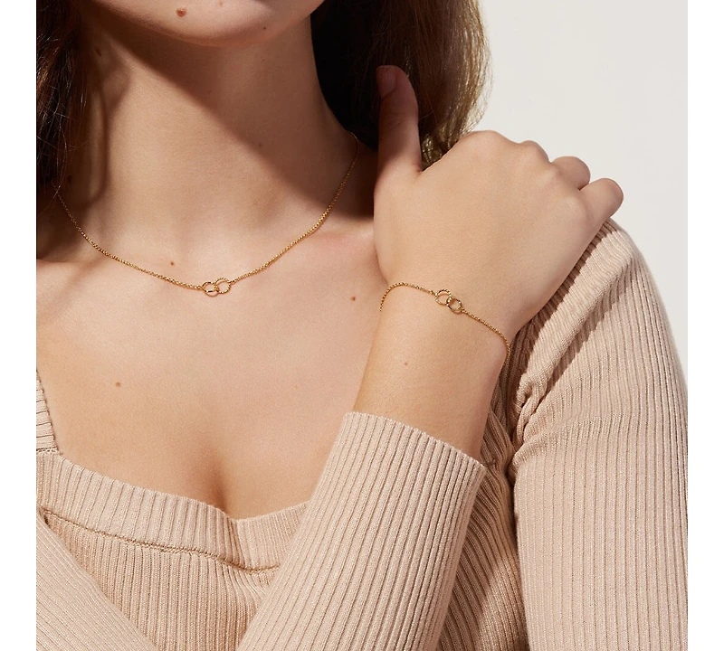 Ana Luisa Interlocking Circles Bracelet - Jill