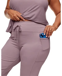 Adore Me Plus Cora Cozy Flare Leggings