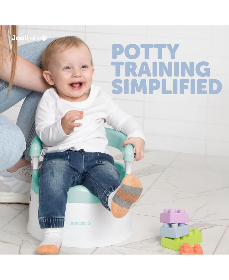 Jool Baby Potty Chair for Toddler Toilet Training - Splash Guard & Back Support