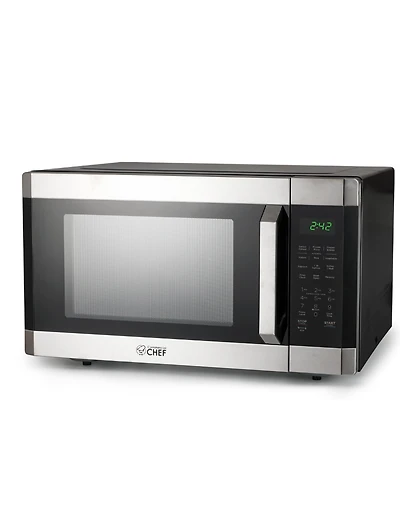 1.6 Cu. Ft. Counter Top Microwave,Stainless Steel