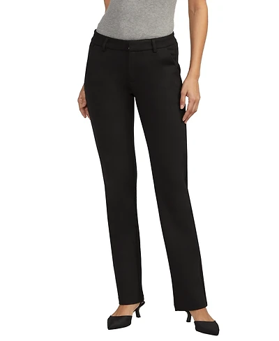 Jag Women's Alayne Mid Rise Trouser Ponte Pant
