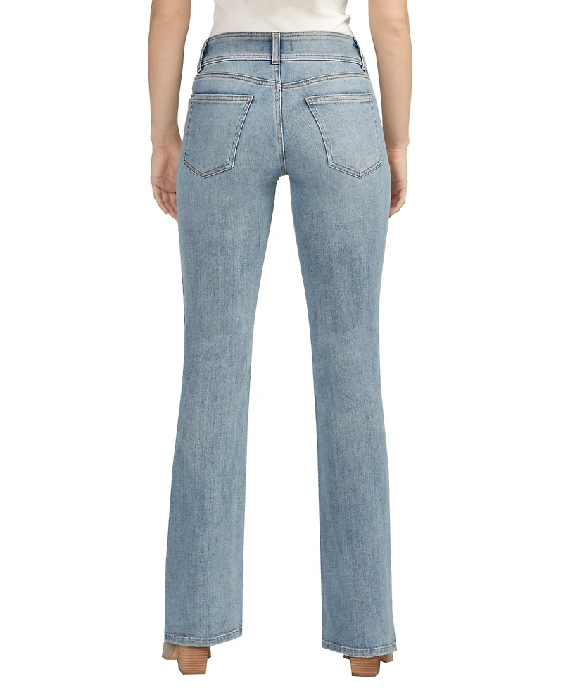 Silver Jeans Co. Women's Be Low Low Rise Flare Jeans