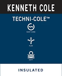 Kenneth Cole Men's Quilted Zip-Front Sweater Jacket