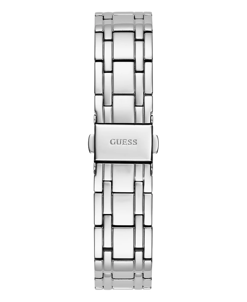 Guess Women's Multi-Function Silver-Tone Stainless Steel Watch 36mm