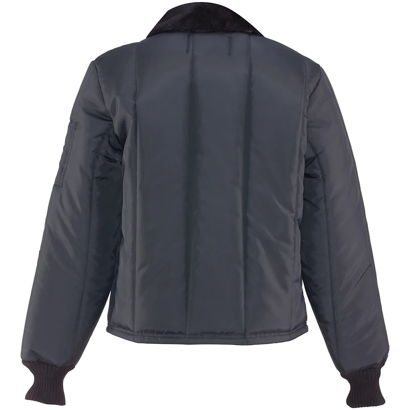 RefrigiWear Men's Insulated Iron-Tuff Arctic Jacket with Soft Fleece Collar