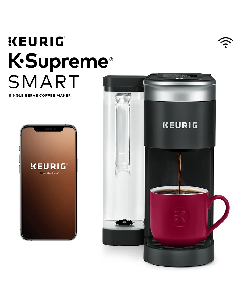 Keurig K-Supreme Single-Serve WiFi Smart Coffee Brewer