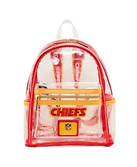 Loungefly Kansas City Chiefs Clear Mini Backpack