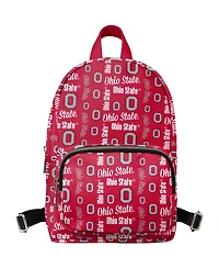 Youth Boys and Girls Foco Red Ohio State Buckeyes Repeat Brooklyn Mini Backpack