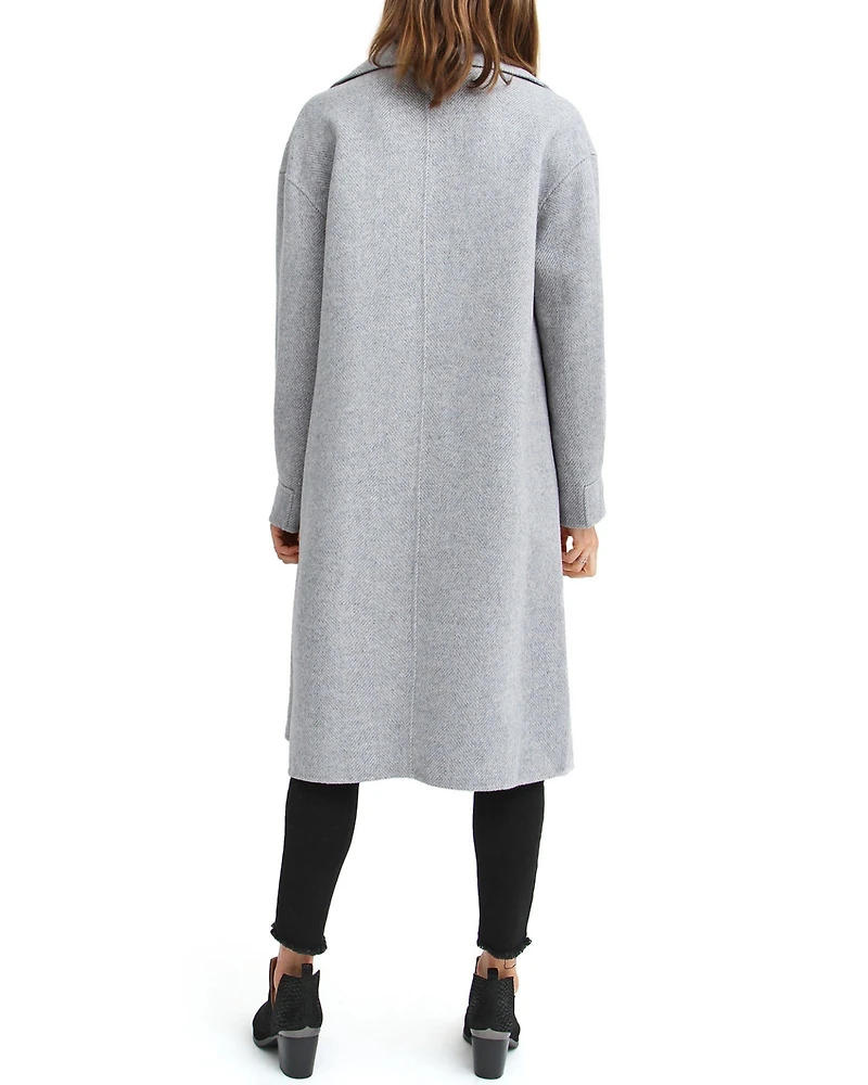Belle & Bloom Women's Dream Lover Loose Fit Wool Blend Coat