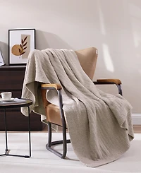 Sunday Citizen Ribbed Lightweight Throw, 52" x 75"