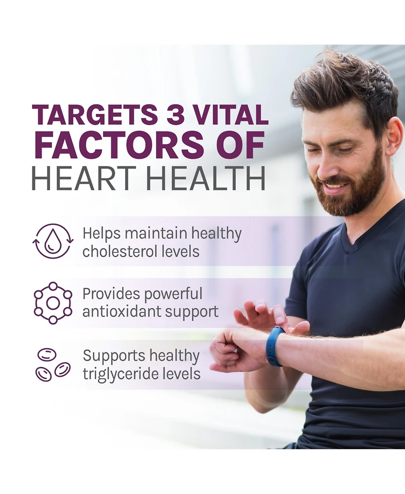 Reserveage Bergamot Cholesterol Support, Antioxidant Supplement for Support, 30 Capsules (30 Servings)