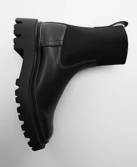 Mango Women's Track Platform Boots