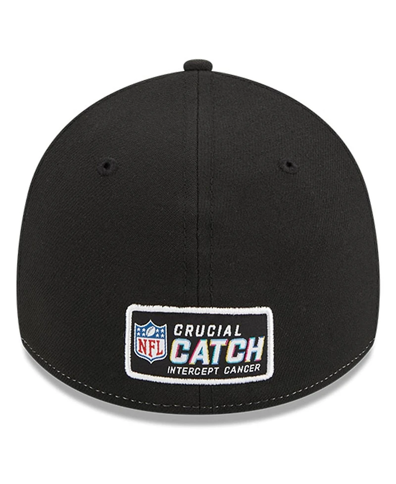 Men's and Women's New Era Multicolor, Black Shield Merchandise 2023 Nfl Crucial Catch 39THIRTY Flex Hat