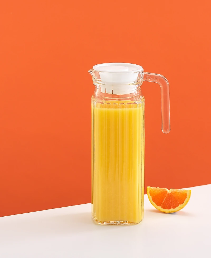 JoyJolt 40-oz. Glass Pitcher