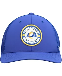 Men's '47 Brand Royal Los Angeles Rams Berm Trucker Adjustable Hat