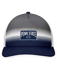 Men's Top of the World Navy, Gray Penn State Nittany Lions Daybreak Foam Trucker Adjustable Hat