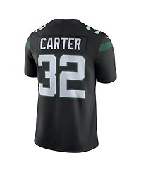 Men's Nike Michael Carter Black New York Jets Vapor Untouchable Limited Jersey