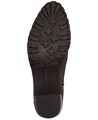 Giani Bernini Women's Keegann Memory Foam Lace Up Lug Sole Booties, Created for Macy's
