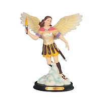 Fc Design 10"H Archangel Uriel Statue Angel of Wisdom Holy Figurine Religious Decoration Home Decor Perfect Gift for House Warming, Holidays and Birth