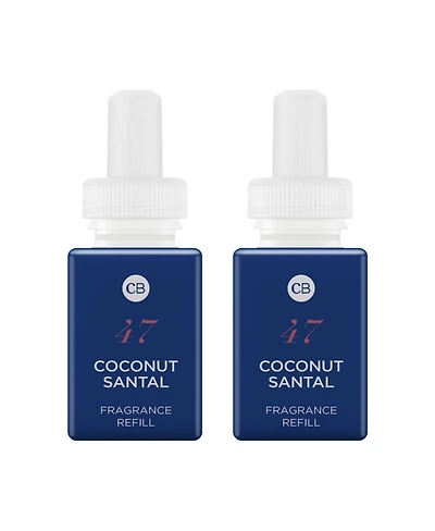 Pura and Capri Blue - Coconut Santal - Fragrance for Smart Home Air Diffusers - Room Freshener - Aromatherapy Scents for Bedrooms & Living Rooms