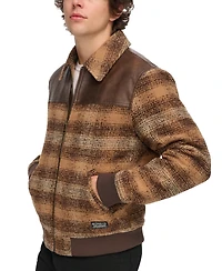 Levi's Men's Plaid Bomber Jacket