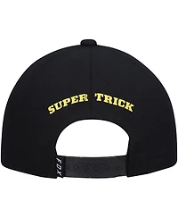 Big Boys and Girls Fox Black Super Trik Snapback Hat