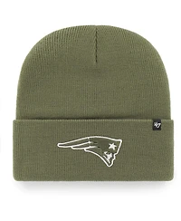 Women's '47 Brand Green New England Patriots Haymaker Cuffed Knit Hat