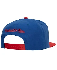 Men's Mitchell & Ness Blue Winnipeg Jets Core Team Ground 2.0 Snapback Hat